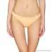 RVCA Women's Horizon Stripe Reversible Medium Bikini Bottom Peach Out B075Y2F639